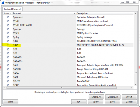 t125 remove